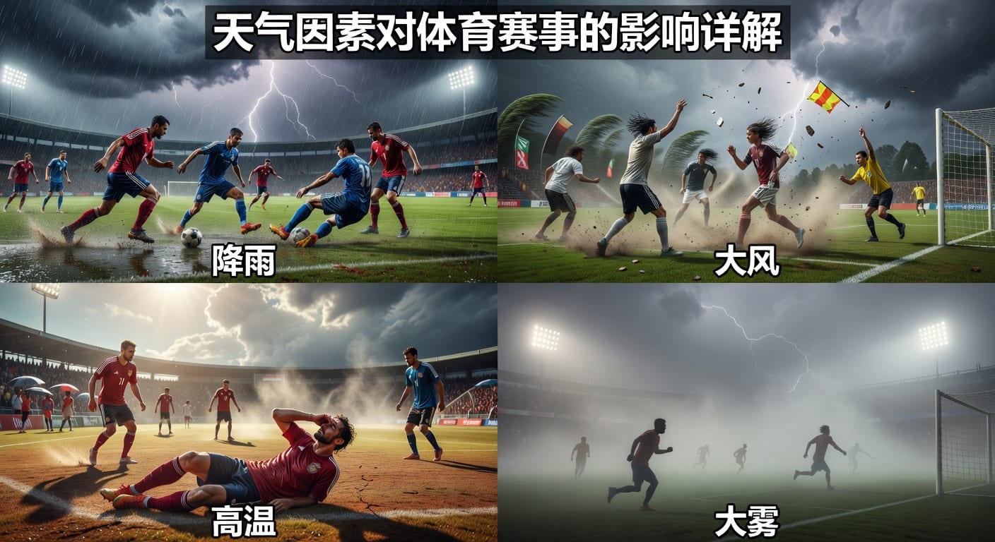 Weather Factors 天气因素：体育赛事节奏与临场变化