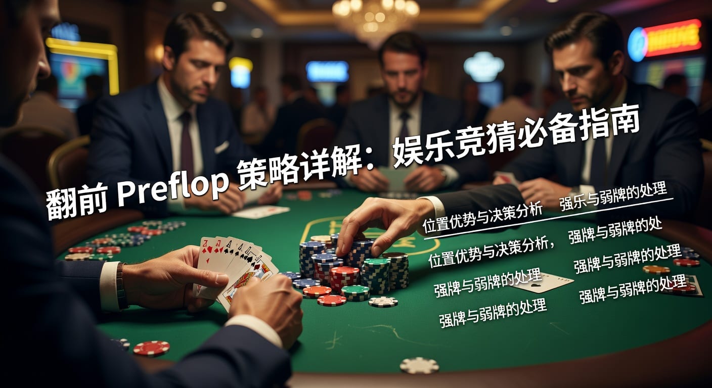 翻前 preflop 起手策略与范围解析｜开云体育官网
