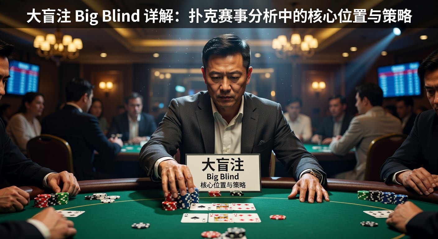 大盲注 big blind 实战解析：位置、筹码与决策
