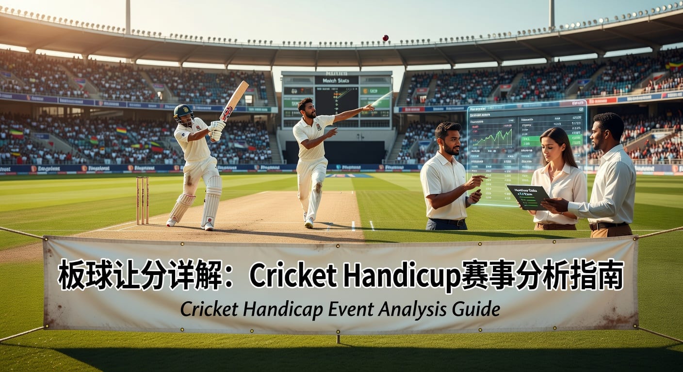 板球让分 Cricket Handicap｜盘口读法与实战判断