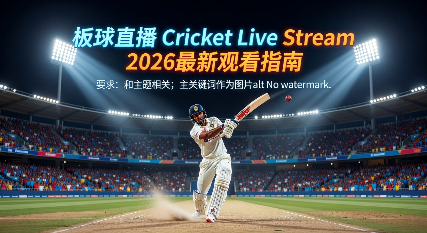 板球直播 Cricket Live Stream：观看指南与赛前信息
