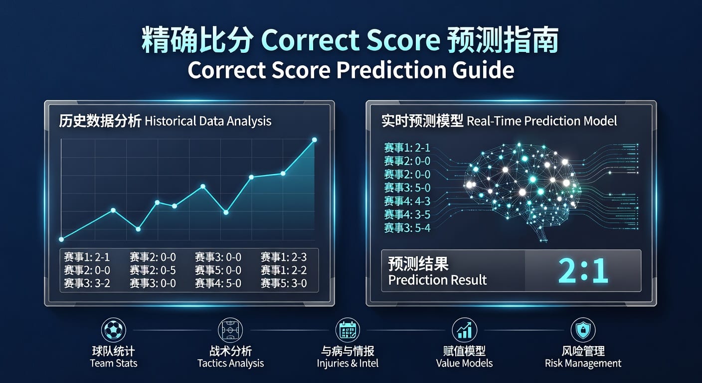 精确比分 correct score 赛前判断与实战思路